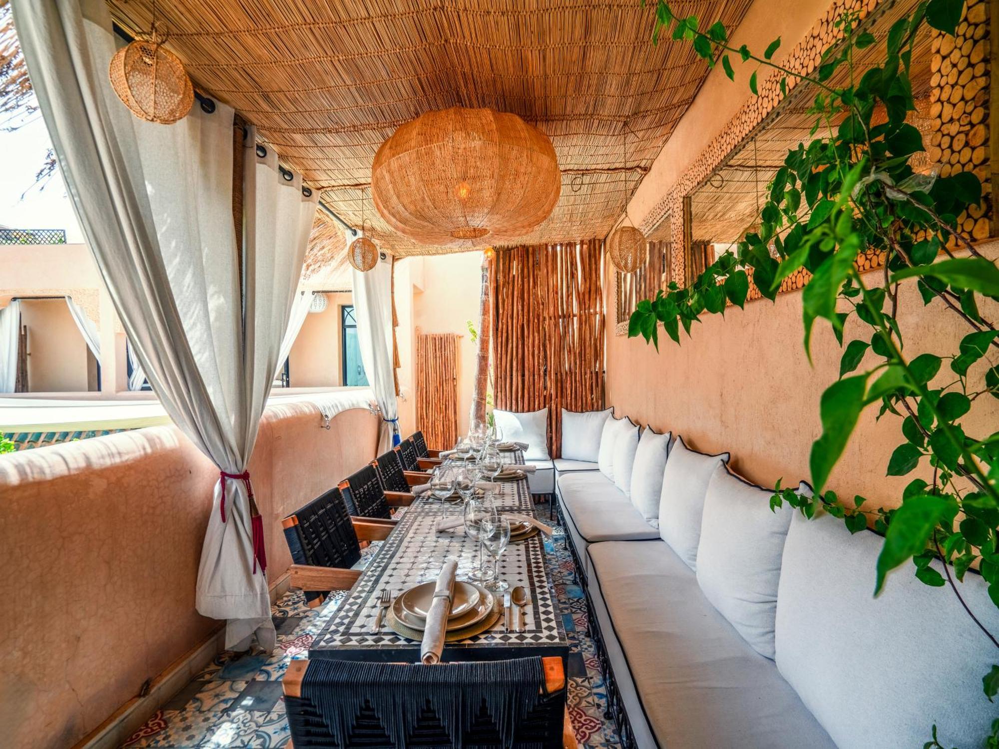 Riad Ines Home マラケシュ エクステリア 写真