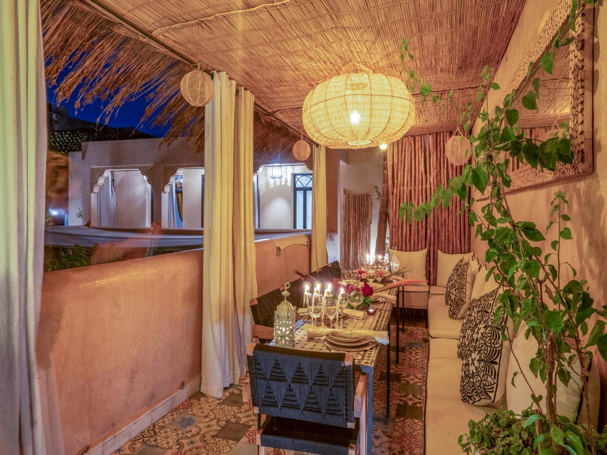 Riad Ines Home マラケシュ エクステリア 写真