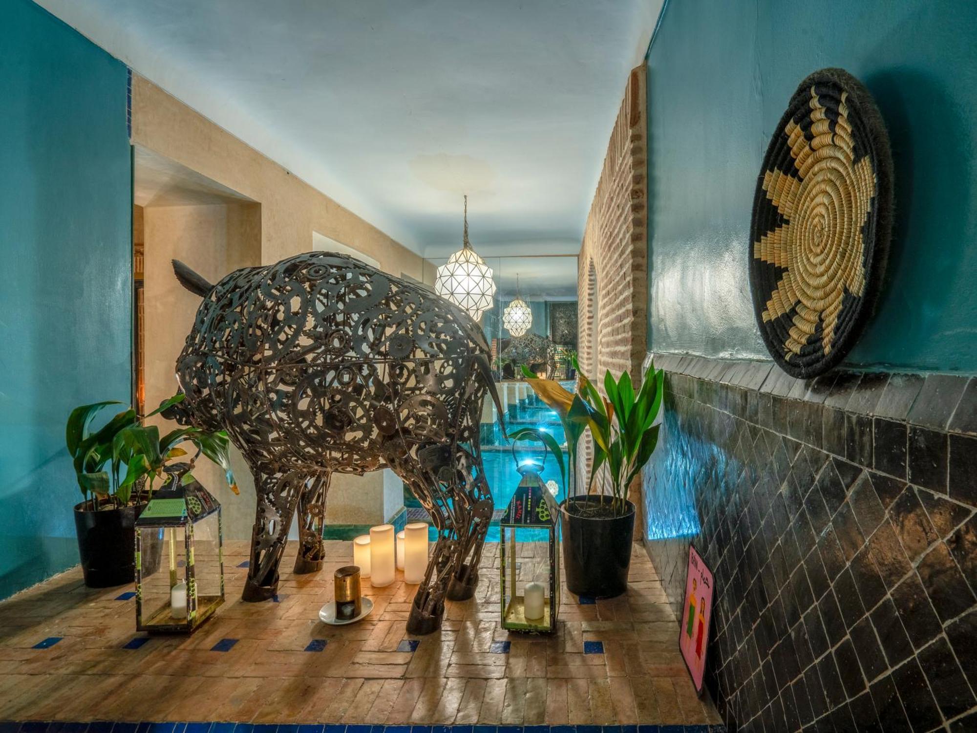 Riad Ines Home マラケシュ エクステリア 写真